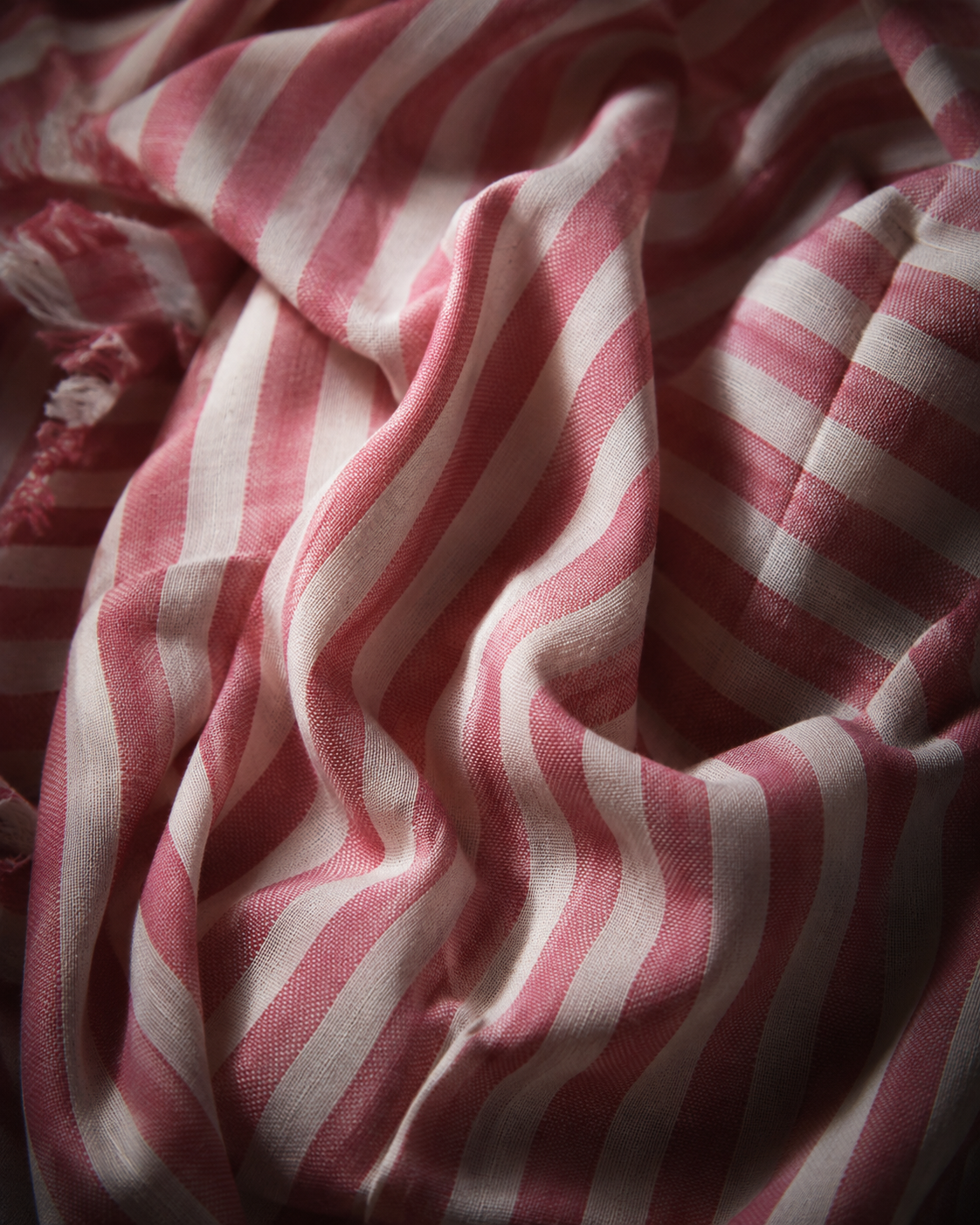 Premium Blush Pink Handloom Cotton Fabric
