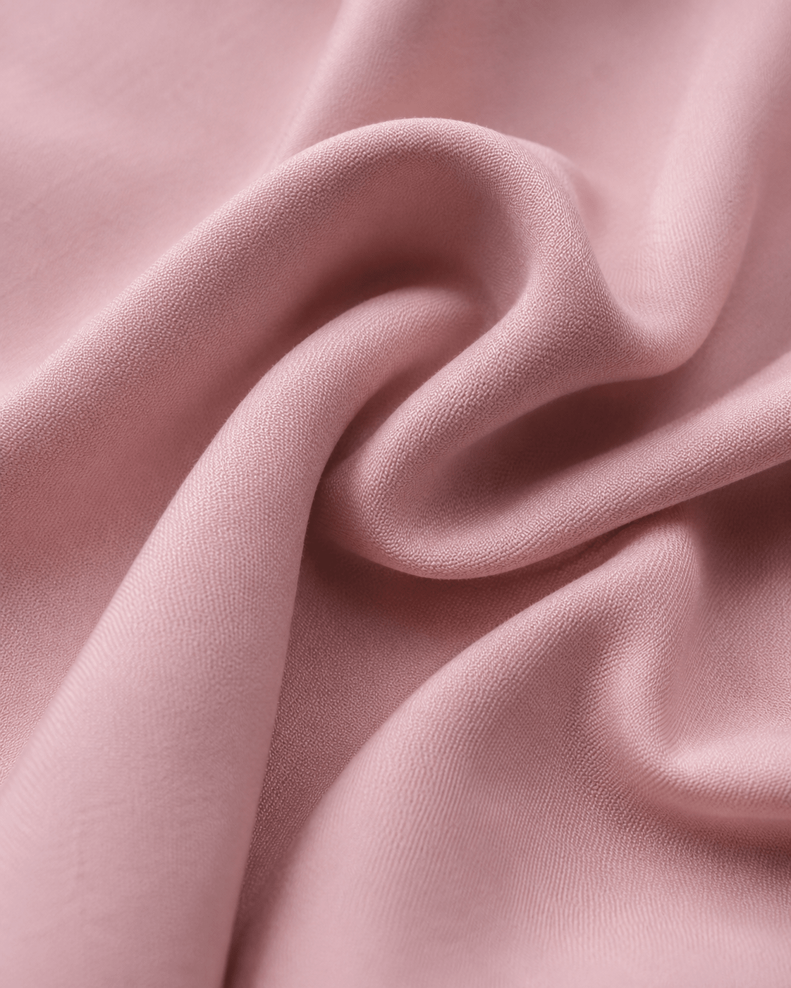 Baby Pink Premium Plain Dyed Rayon Fabric - The Loom Fabrics