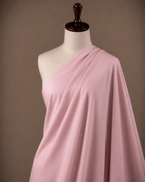 Baby Pink Premium Plain Dyed Rayon Fabric - The Loom Fabrics